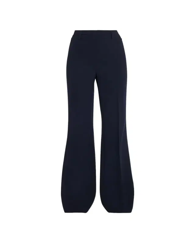Farrah Boot-Cut Mid-Rise Wool Pants Farrah Boot-Cut Mid-Rise Wool Pants