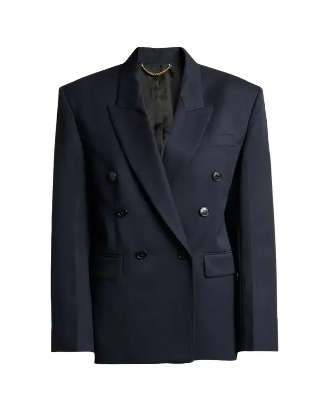 Double-Breasted Relaxed Blazer Jacket Double-Breasted Relaxed Blazer Jacket