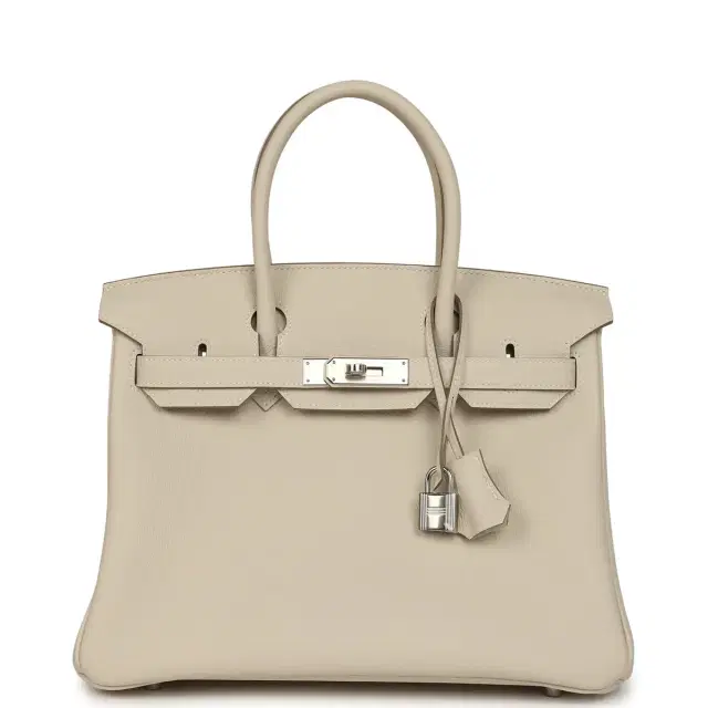 Hermes Birkin 30 Craie Togo Palladium Hardware Hermes Birkin 30 Craie Togo Palladium Hardware