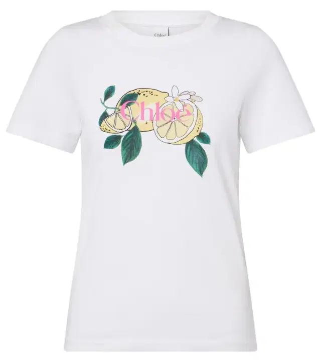 Chloé Printed cotton T-shirt Chloé Printed cotton T-shirt