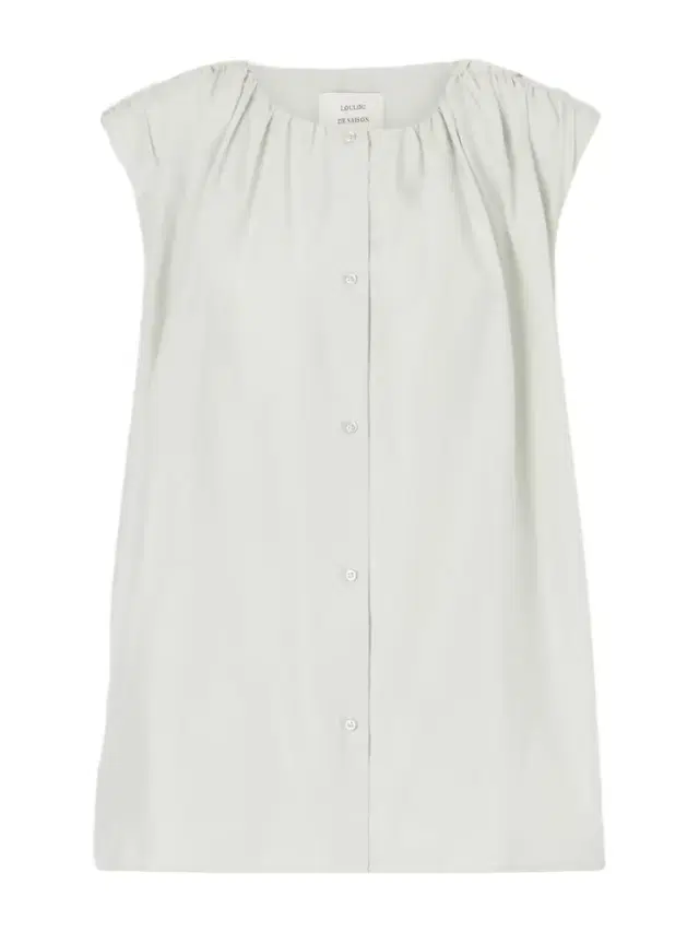 Anca Gathered Cotton And Silk-blend Blouse Anca Gathered Cotton And Silk-blend Blouse