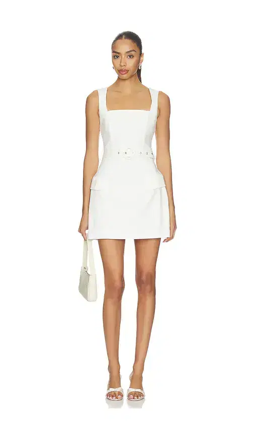 Nydia Square Neck Mini Dress Nydia Square Neck Mini Dress
