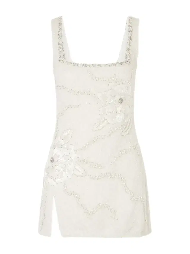 Peony Embellished Tulle Mini Dress Peony Embellished Tulle Mini Dress