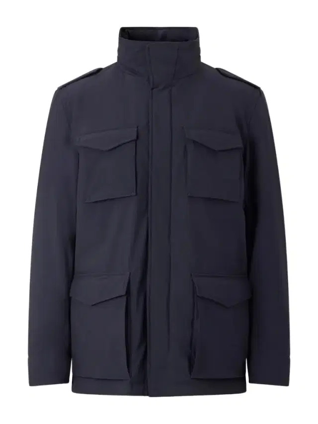 Four Pockets Woven Jacket - Men Four Pockets Woven Jacket - Men