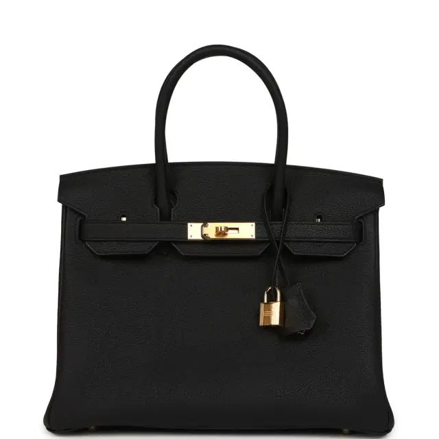 Hermes Birkin 30 Black Togo Gold Hardware Hermes Birkin 30 Black Togo Gold Hardware