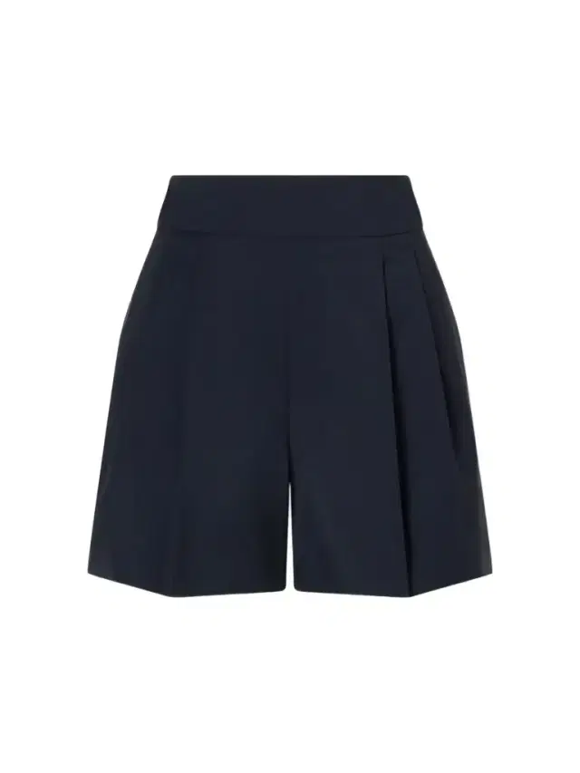 Pleated Wool Shorts Pleated Wool Shorts
