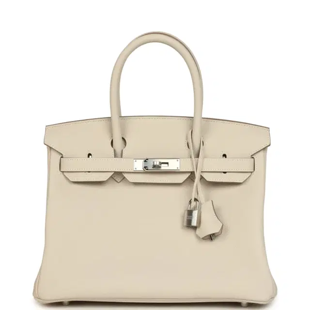 Hermes Birkin 30 Craie Togo Palladium Hardware Hermes Birkin 30 Craie Togo Palladium Hardware