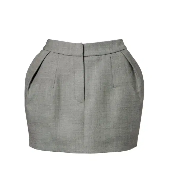 Pleated wool miniskirt Pleated wool miniskirt