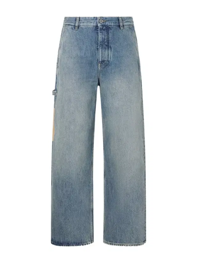 Wide-Leg Baggy Jeans - Men Wide-Leg Baggy Jeans - Men