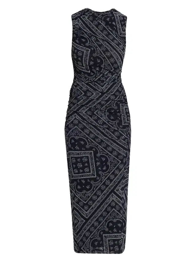 Women's Sylviani Paisley Print Midi Dress Women's Sylviani Paisley Print Midi Dress