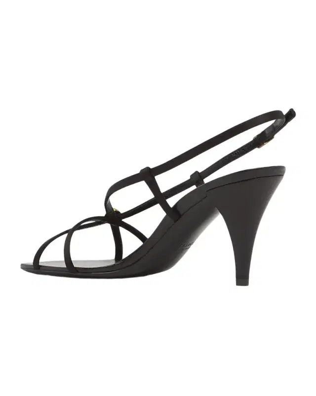 80mm Medusa Satin Strappy Sandals 80mm Medusa Satin Strappy Sandals