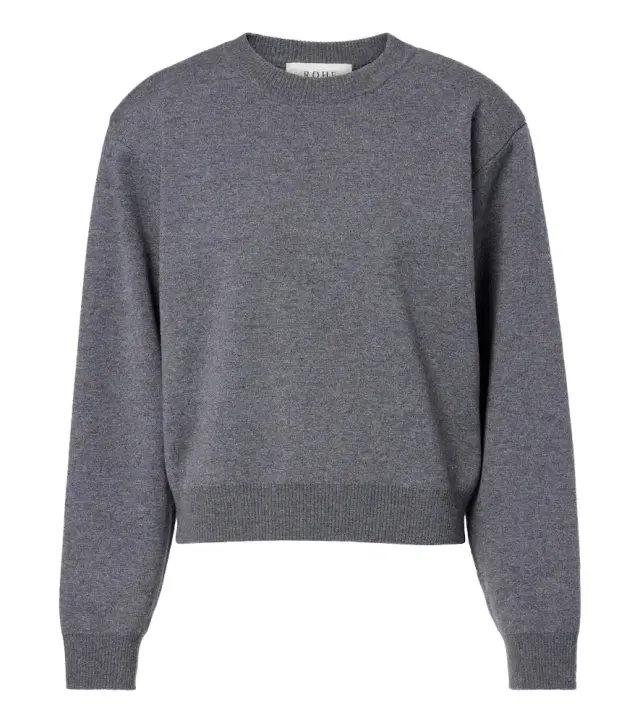 Róhe Wool and cashmere-blend sweater Róhe Wool and cashmere-blend sweater
