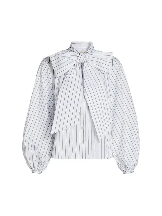 Women's Deon Tie Neck Blouse Women's Deon Tie Neck Blouse