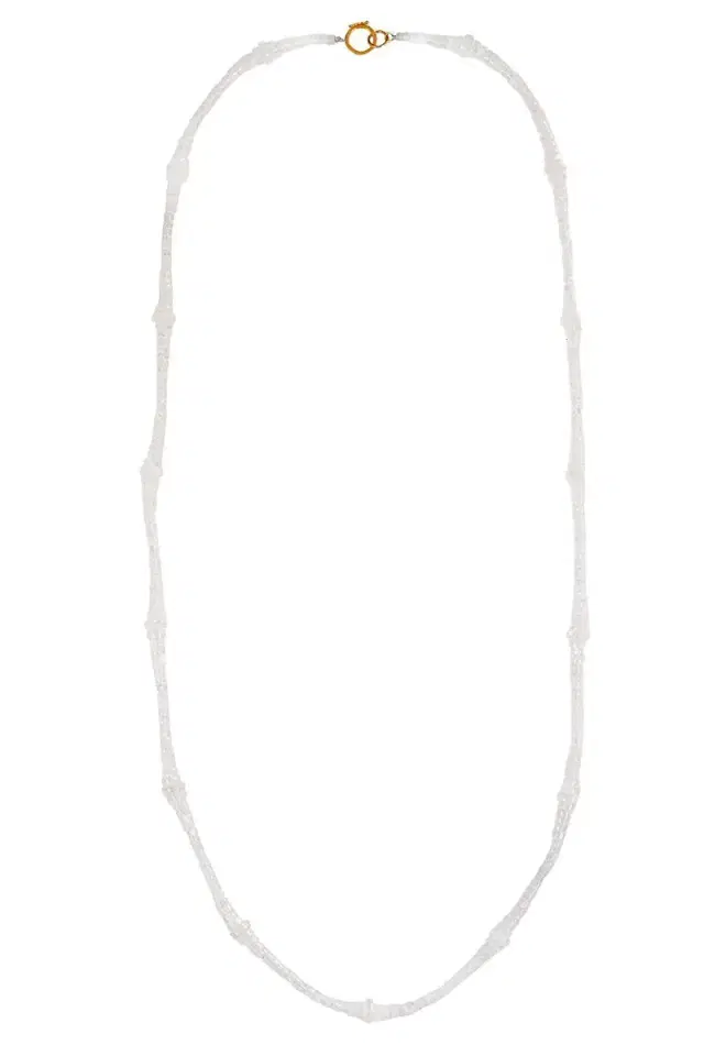 Rainbow Moonstone Button Bead Necklace Rainbow Moonstone Button Bead Necklace