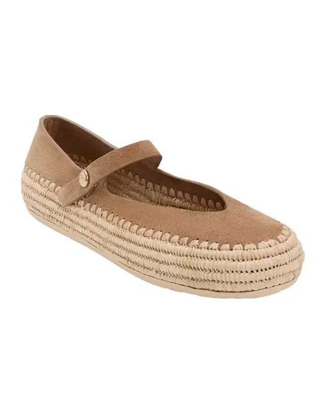 x Paula's Ibiza Rio Suede Mary Jane Espadrille Flats x Paula's Ibiza Rio Suede Mary Jane Espadrille Flats