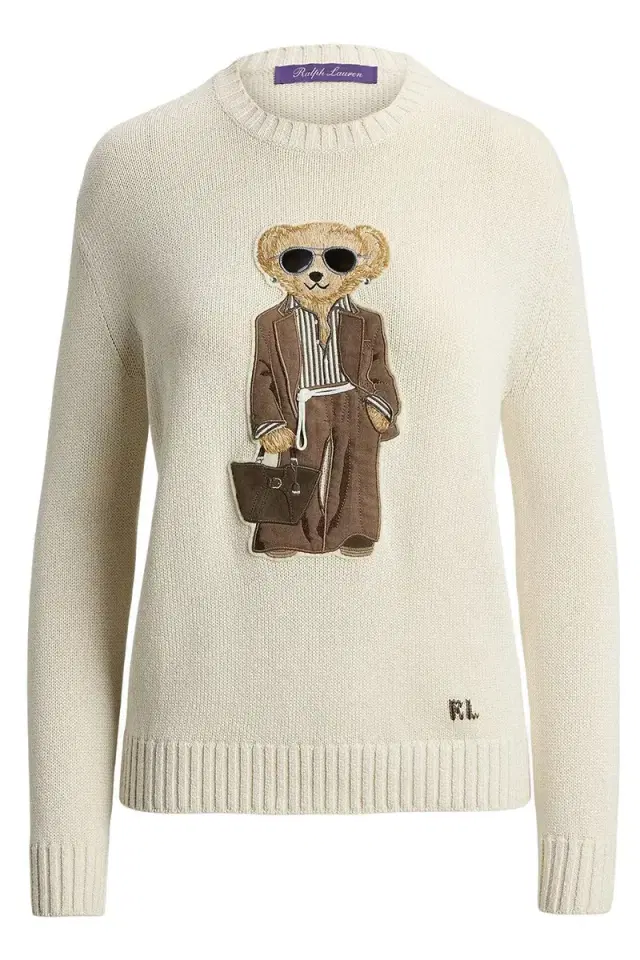 Summer Polo Bear Crewneck Sweater Summer Polo Bear Crewneck Sweater
