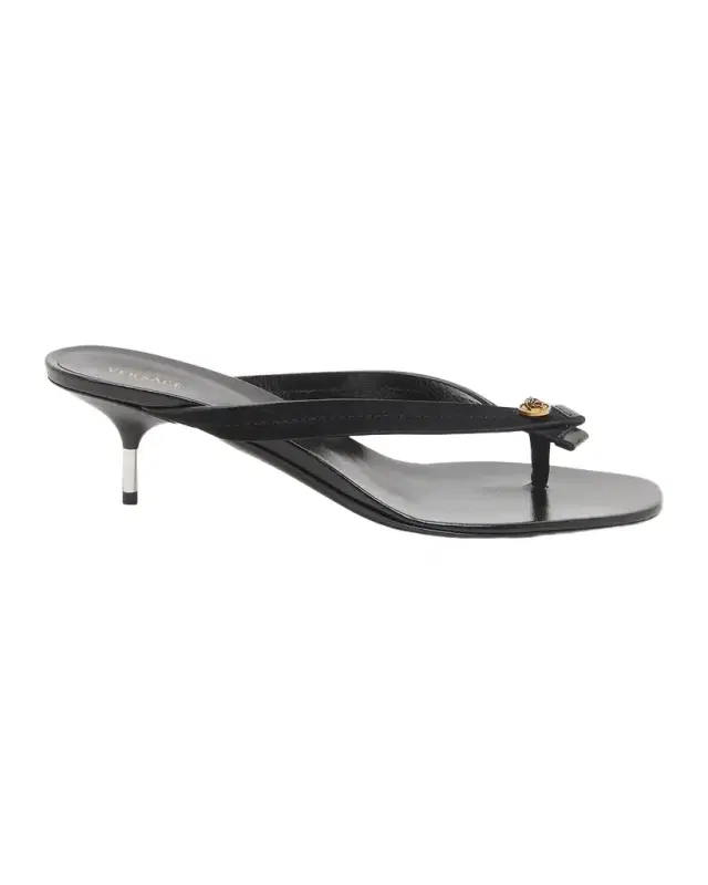 50MM Medusa Leather Sandals 50MM Medusa Leather Sandals